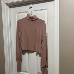 Urban Outfitters Brown Cowl Neck Sweater
